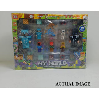 Minecraft Building Block Set | Mini Figures + Pixel Blocks
Regular price
