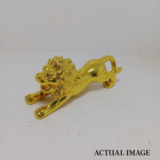 Resin Wild Cat Sculpture | Luxury Home Décor & Office Showpiece
