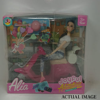 प्यारा राजकुमारी केक टॉपर | हल्के वजन वाली संग्रहणीय गुड़िया मूर्तियाँ