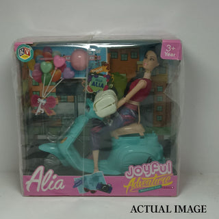 प्यारा राजकुमारी केक टॉपर | हल्के वजन वाली संग्रहणीय गुड़िया मूर्तियाँ