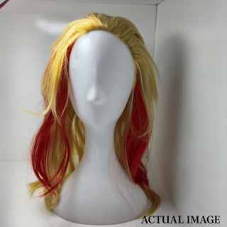 Kyojuro Rengoku Cosplay Wig – Flame Hashira Heat-Resistant Synthetic Hair
