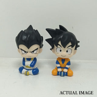 Chibi Saiyan Warrior PVC Collectibles | Dragon Ball Z Sitting Figurines
