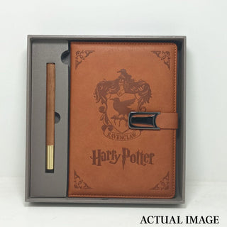 Harry Potter Premium Wizard Journal | Leather Notebook & Pen Gift Set