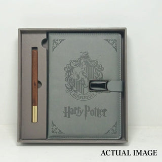 Harry Potter Premium Wizard Journal | Leather Notebook & Pen Gift Set