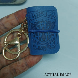 Mini Wizard Diary Keychain – House Edition Collectible Charm