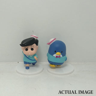 Chibi Charm Twins – Shinchan x Sanrio BFF Mini Figures (Pack of 2)