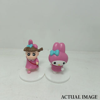 Chibi Charm Twins – Shinchan x Sanrio BFF Mini Figures (Pack of 2)