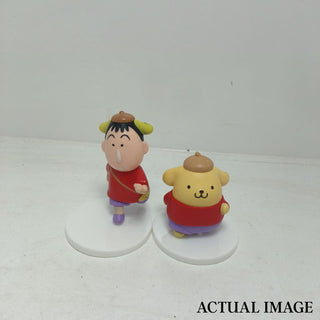 Chibi Charm Twins – Shinchan x Sanrio BFF Mini Figures (Pack of 2)