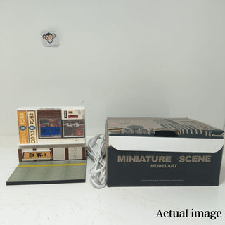 Japanese Street Yakiniku Shop Diorama | 1:64 Scale Display Case