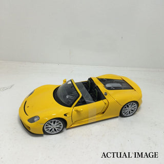 Welly Porsche 918 Spyder Convertible Car Model – 1:24 Scale Official Licensed Die-Cast
