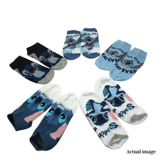 Stitch Theme Cotton Socks | Soft Breathable Casual Socks