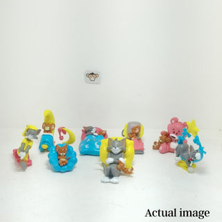 Sleepy Tom n Jerry Figurines | Cute Car Decor Gifts for Sleepy Heads