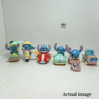 Stitch Riding Adventure PVC Figure – Cute Alien on Vehicle Series