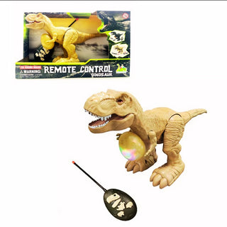 Remote Control Dinosaur Toy With Egg Roaring Action
