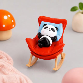 Rocking Chair Animal Mini Figure
