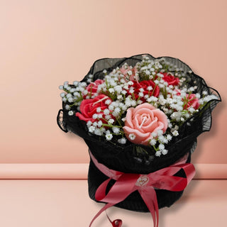 Rose Candle Bouquet - Main Image