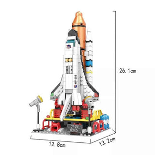 Space Shuttle Rocket Launch Building Blocks Set 404 Pieces