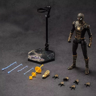 Spider-Man Black &amp; Gold Suit Action Figure 