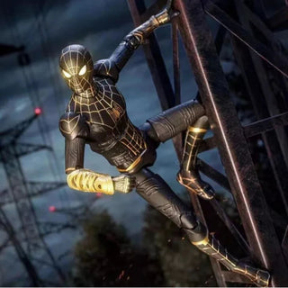 Spider-Man Black &amp; Gold Suit Action Figure 