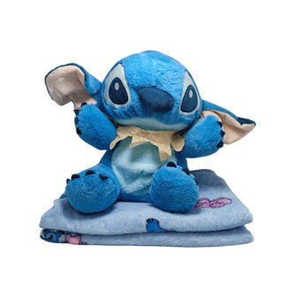 Stitch Plush Toy Blanket | Soft Toy With Hidden Blanket