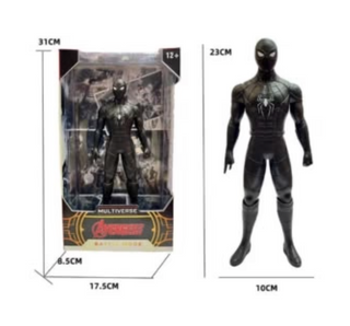 Super Hero Action Figure: 9 inch Moveable Joints - SpiderMan B
