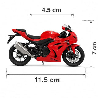 Suzuki GSX-R1000 1:18 Scale Die-Cast Metal Bike 