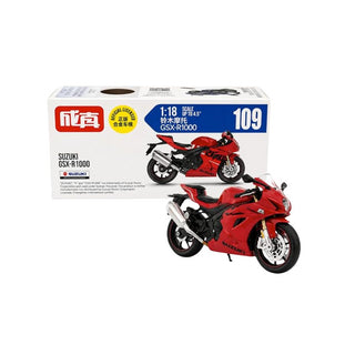 Suzuki GSX-R1000 1:18 Scale Die-Cast Metal Bike 
