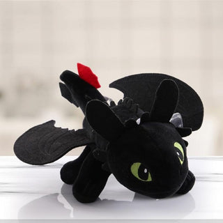 Toothless Dragon Plush Keychain