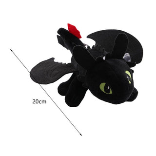 Toothless Dragon Plush Keychain