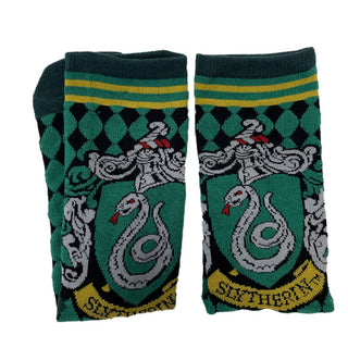 Wizard House Crest Socks  – Slytherin Folded Socks