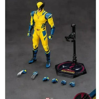 Wolverine Inspired Yellow Suit Action Figure 