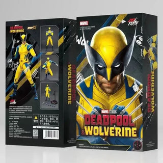 Wolverine Inspired Yellow Suit Action Figure 