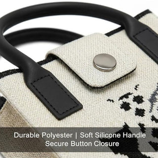 Woven Phone Holder Tote - 3