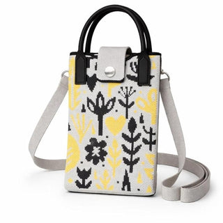 Woven Phone Holder Tote - 8