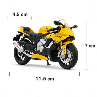 Yamaha YZF-R1 1:18 Scale Die-Cast Metal Bike
