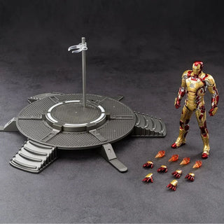 ZD Toys Iron Man Mark 42 Light-Up Base Set 