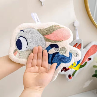 Zootopia Judy Hopps &amp; Nick Wilde Character Hand Towels