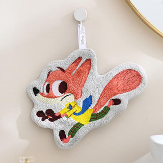 Zootopia Judy Hopps &amp; Nick Wilde Character Hand Towels