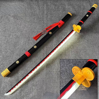 Zoro Cosplay Katana [104 cm] | Wooden Practice Swords [ Zoro Inspired ]