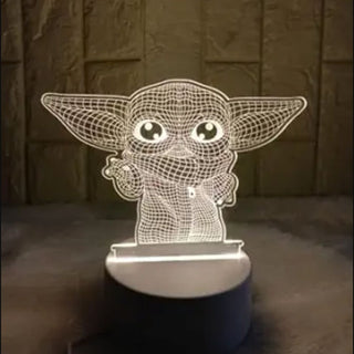 Star Wars Acrylic Lamp | 3D Illusion Lamp for Ultimate Sci-Fi Vibes
