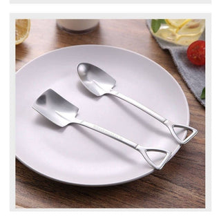 Shovel Spoon - Dessert Spoon Set