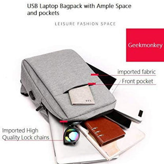 USB Charging Laptop Bag