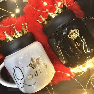 Couple Mug Set - For the King & Queen
