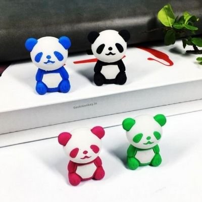 Panda Eraser (Set of 4) – Geekmonkey