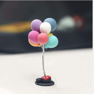 Colorful Balloon Bunch for Car DashBoard/Home Decor/Birthday Party/showpiece