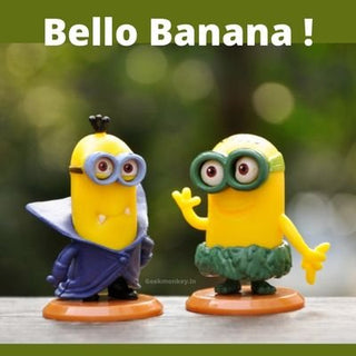 Bello Banana Figurines - Cake Toppers Set of 10