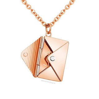 The Love Letter Necklace | Envelope Design Necklace - Geekmonkey