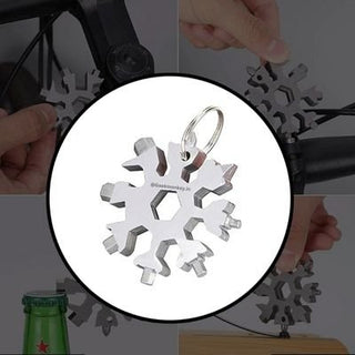Snowflake Multi - Tool Keychain