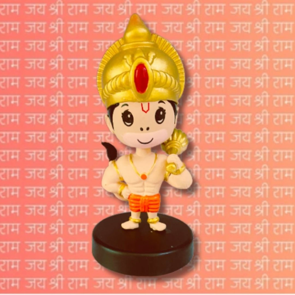 Bal Hanuman Bobble Head | Lord Hanuman | Car Dashboard – Geekmonkey