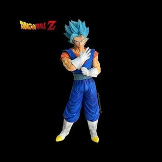 Vegetto Anime Figurines - Dragon Ball Z Vegito Figurine Super Saiyan Action Figures Blue Black Hair Vegito Model Toy - Geekmonkey